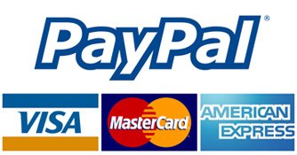 Paypal and Credit card services, artwork payments