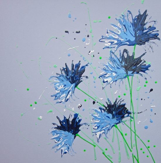 2088 Cornflower splash