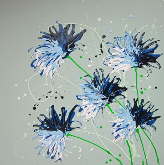 2132 Cornflower Splash