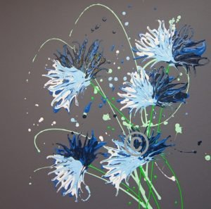 C2171 - Cornflower Splash