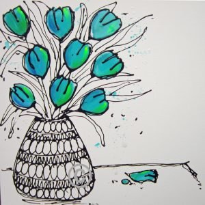 2216 Blossoming (with resin coated blooms)