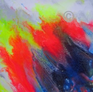 2211 Carnival (acrylic on board with resin coating