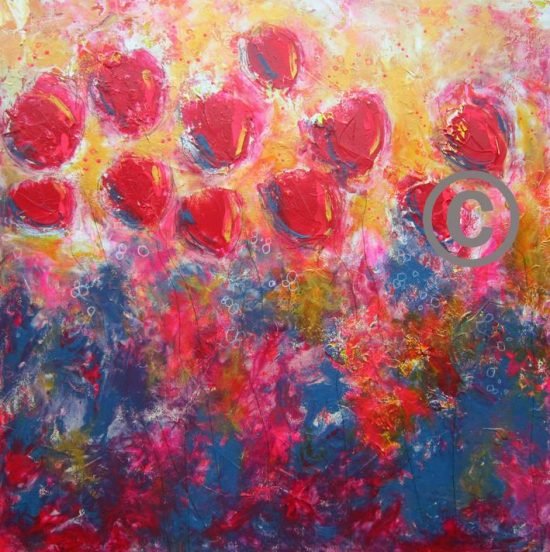 2284 Ruby Red 30x30”