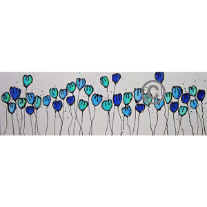 2292 Indigo Blue (with resin highlights) 24x70”