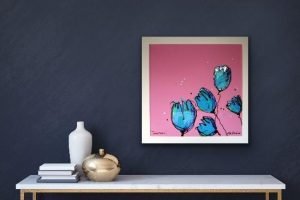 Tuliptastic in a room