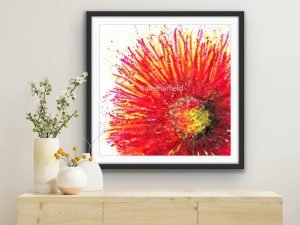 gorgeous gerbera print