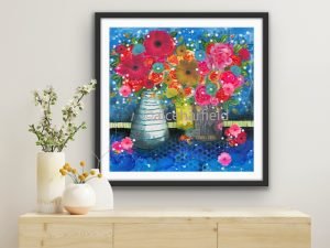 my life in flowers print