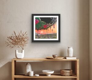 True colours room print