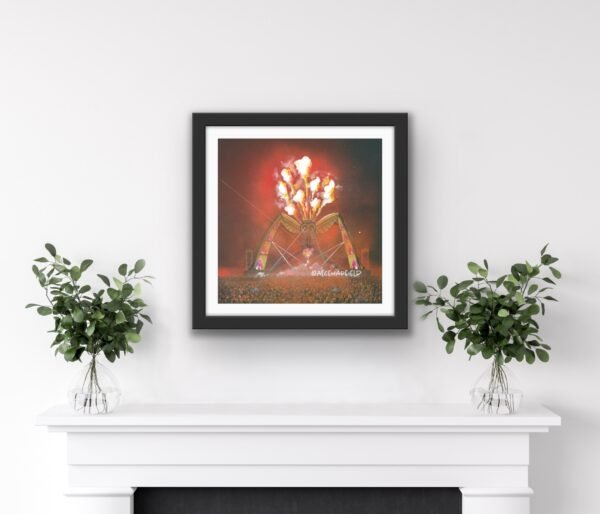 light my fire room print