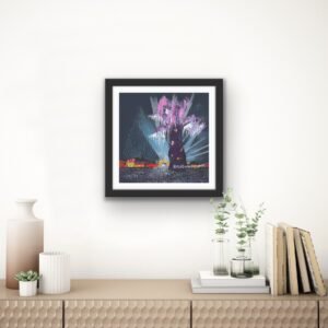 purple haze room print
