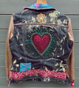 'heart on my sleeve' back