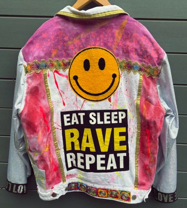 eat sleep rave repeat back