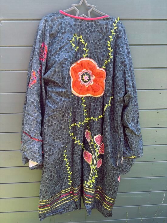 Blue Kimono back free size £200.00