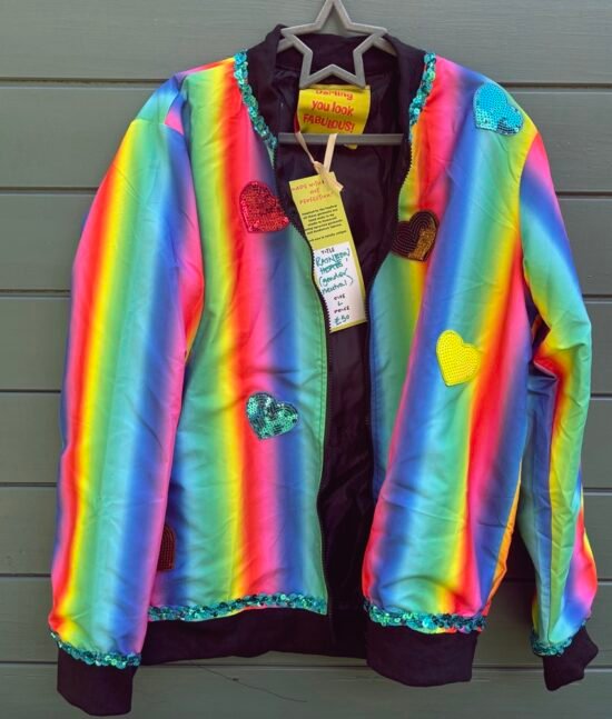 Rainbow Hearts gender neutral size L £50.00