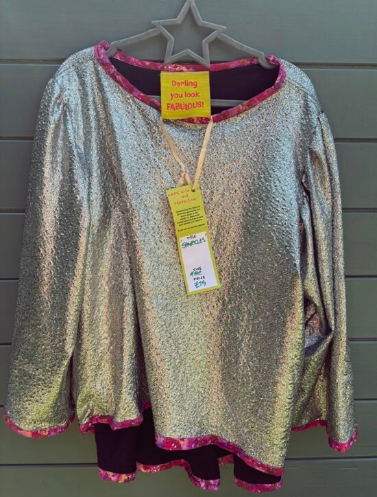 Sparkles top size 16 18 £75.00